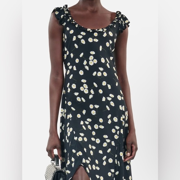 NWT The Kooples Long Daisy Print Dress Sz 1 (S) Floral - Picture 4 of 13